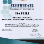 Ilgaz Teknoloji Sertifikaları