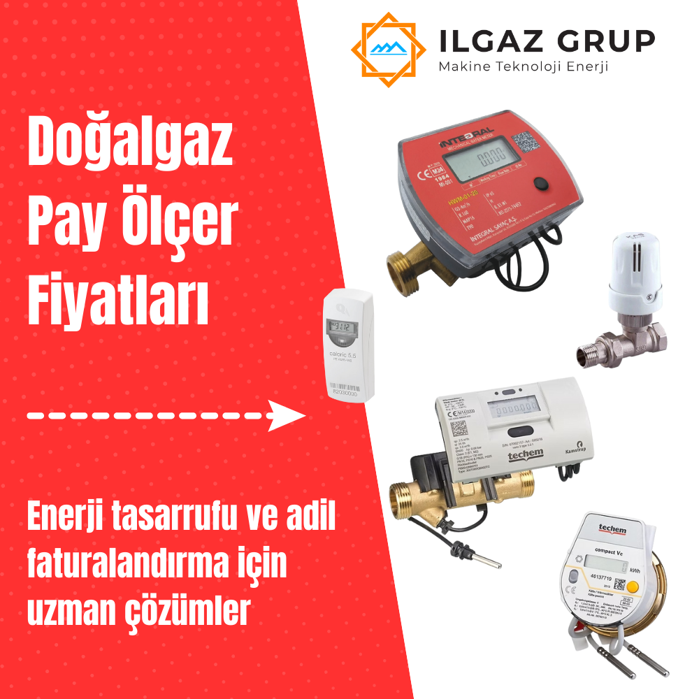 Doğalgaz Pay Ölçer Fiyatları